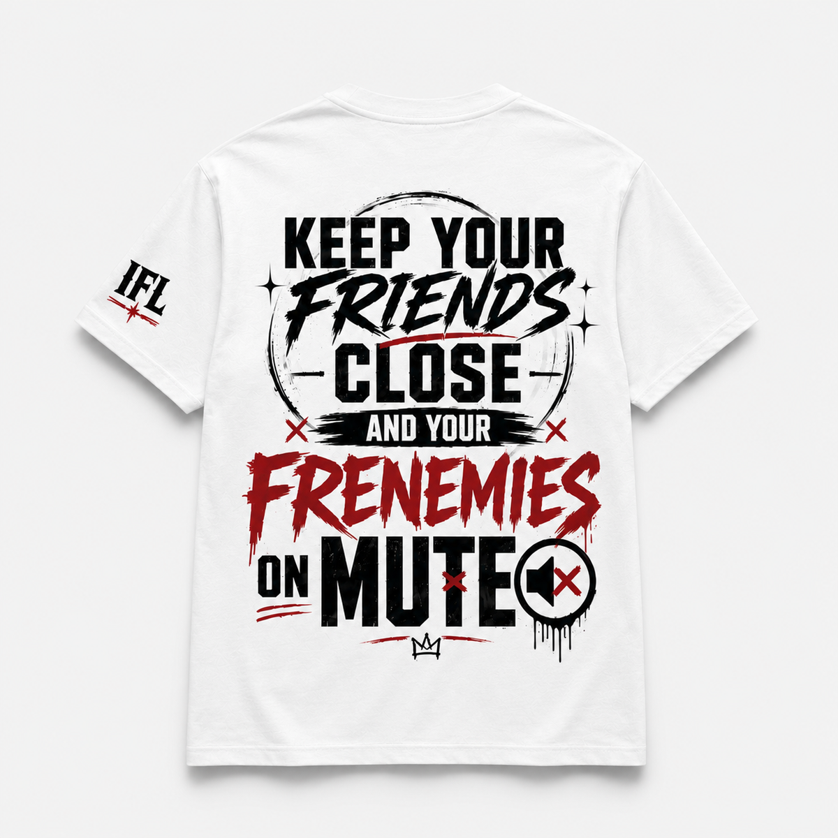 FRENEMY “Keep Your Friends Close” Graphic Tee