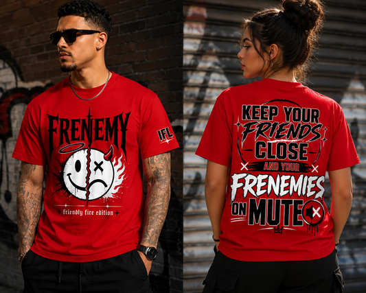 FRENEMY “Keep Your Friends Close” Graphic Tee