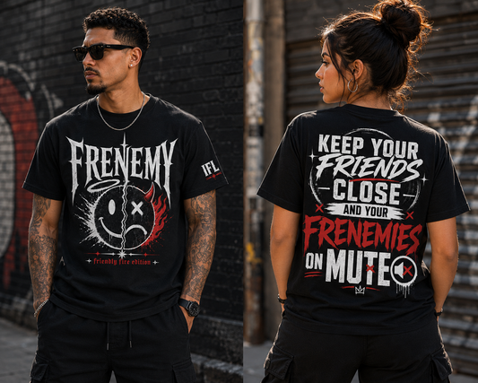 FRENEMY “Keep Your Friends Close” Graphic Tee