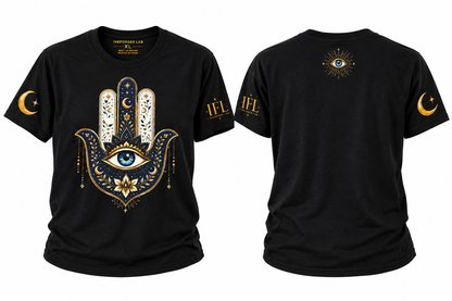 Celestial Hamsa Protection Tee