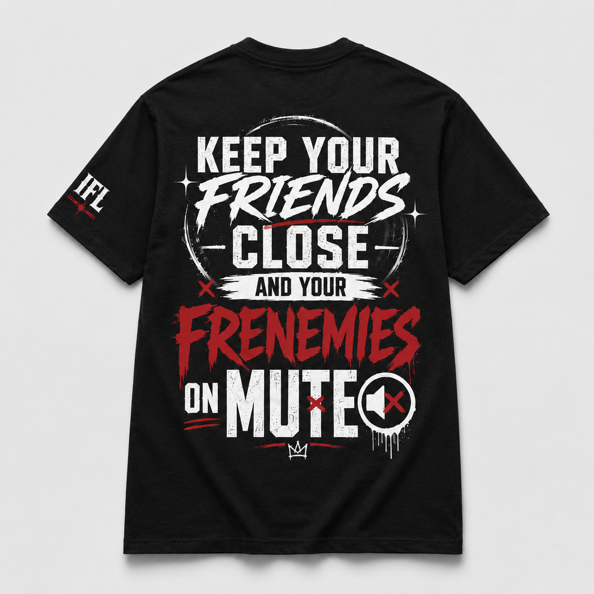 FRENEMY “Keep Your Friends Close” Graphic Tee