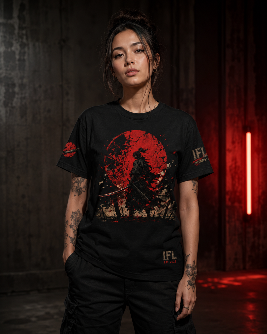 Oni Shadow Warrior Graphic Tee