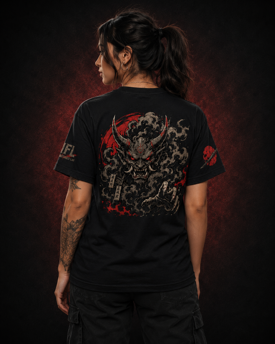 Oni Shadow Warrior Graphic Tee